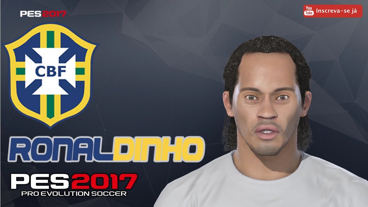 PES 17 - FACE E HABILIDADES - RONALDINHO GAÚCHO