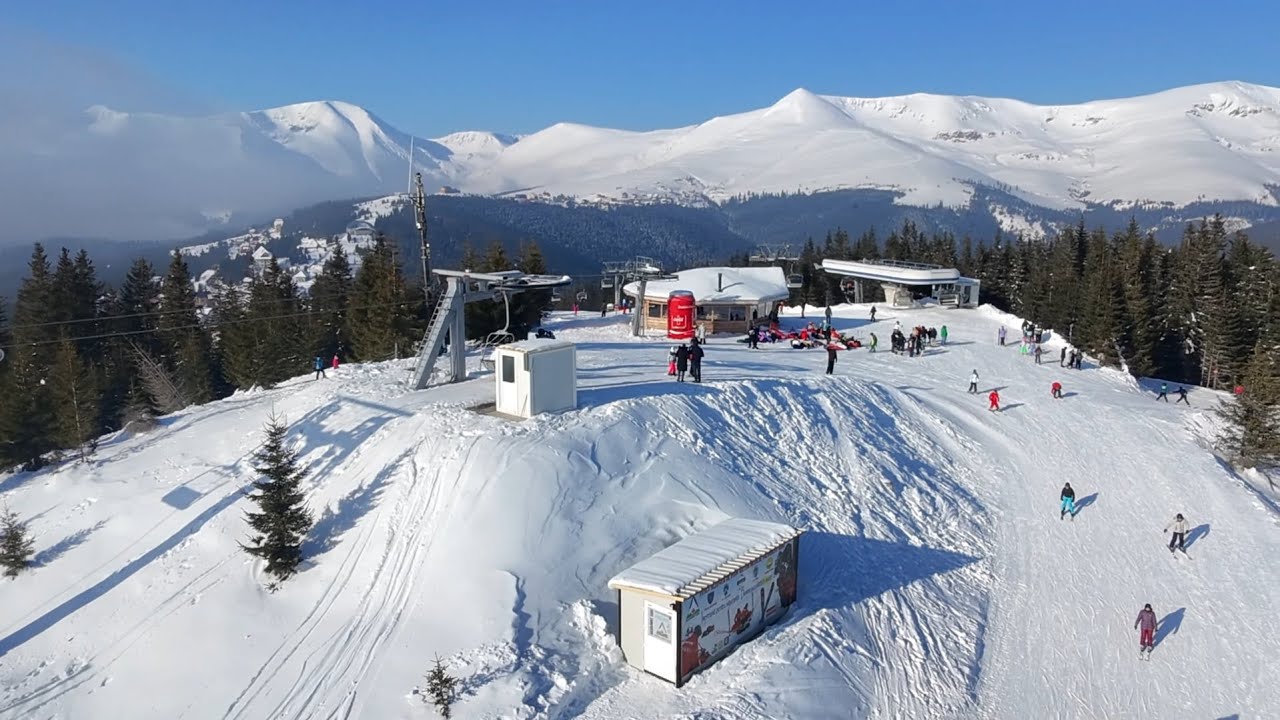 Snow | Rânca Ski Resort | 4K