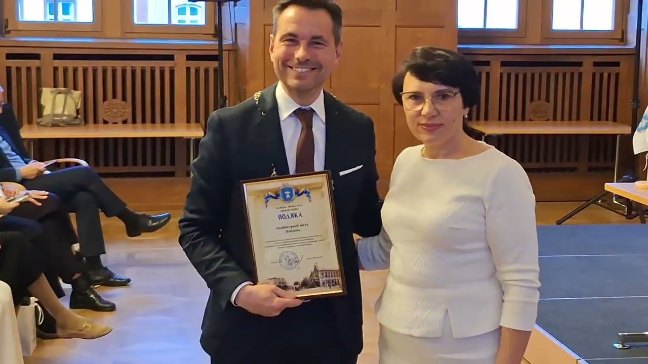 Unterzeichnung der Städtepartnerschaft zwischen Uman (Ukraine) und Koblenz
