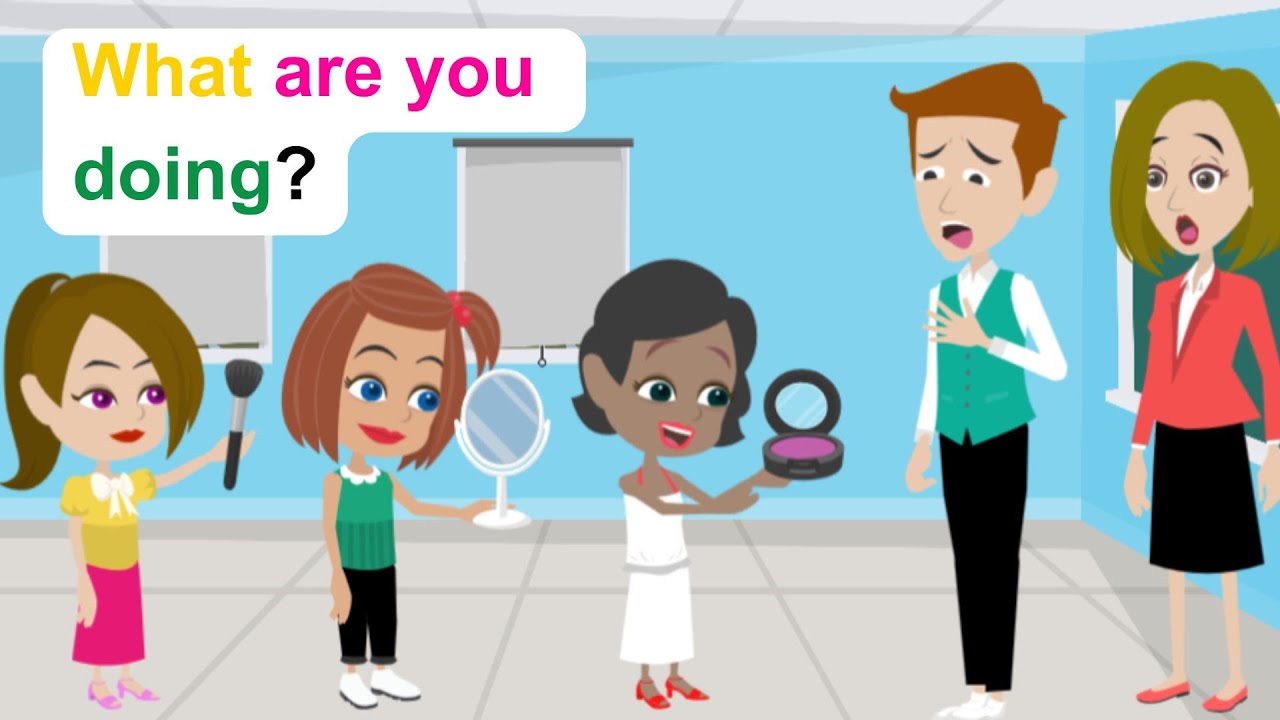 Please don't makeup anymore, Ella - Funny English Animated Story - Ella English