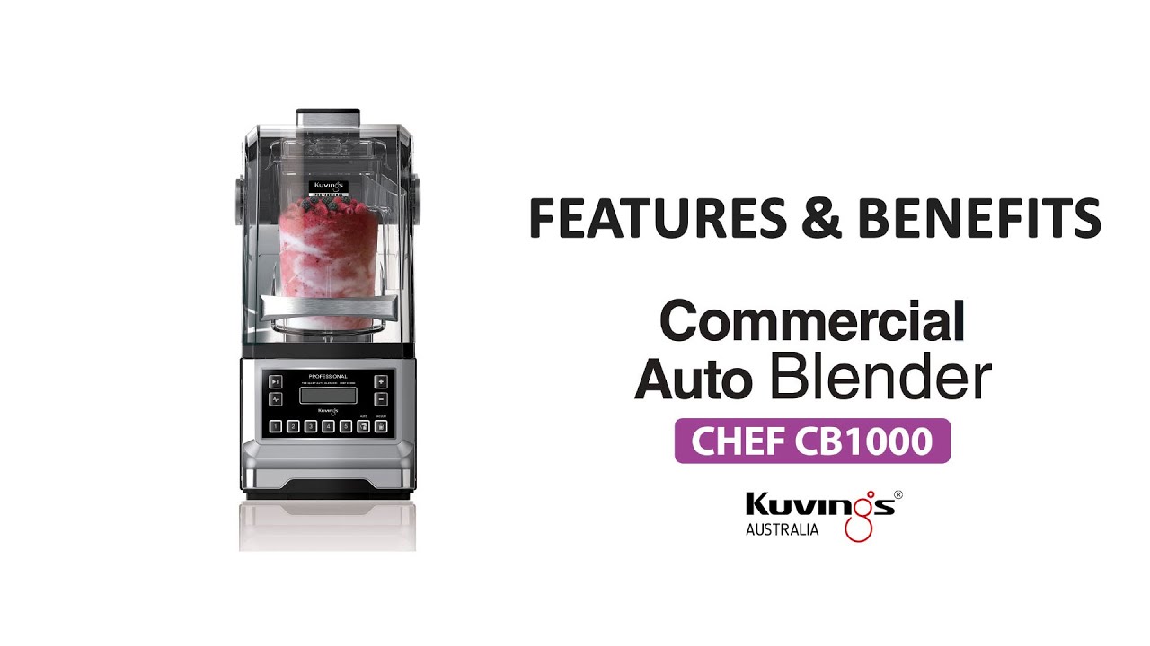 CB1000 Commercial Blender - Features & Benefits