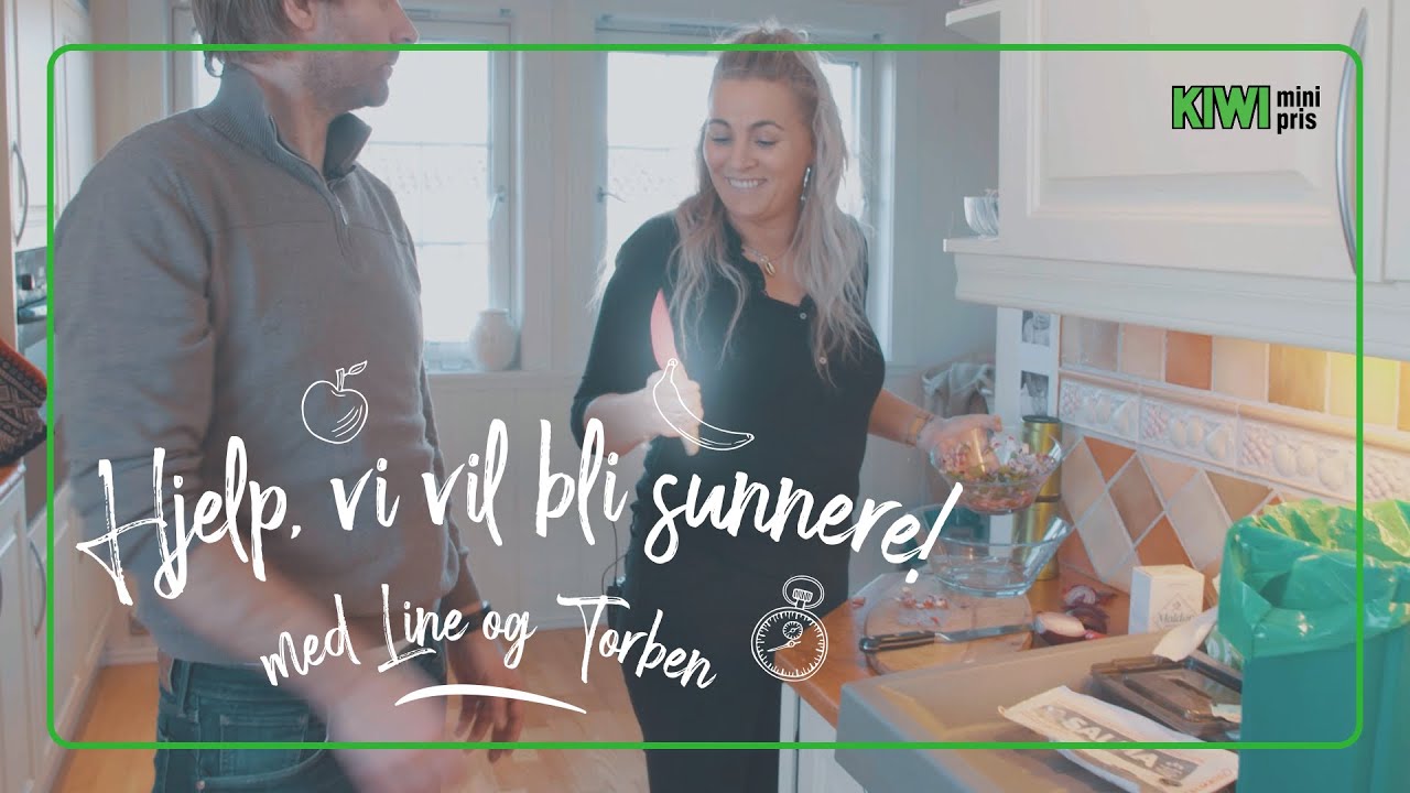3 kjappe fiskemiddager med Line & Torben - Hjelp, vi vil bli sunnere!