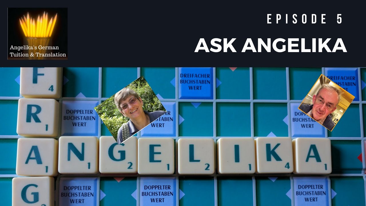 Ask Angelika  with Angelika Davey, German Tutor, Episode 5 - LIBRARY BOOKS