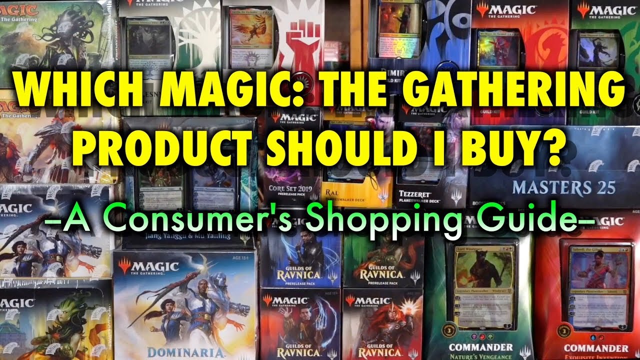 Какой продукт из коллекции Magic: The Gathering мне купить? Руководство для покупателей