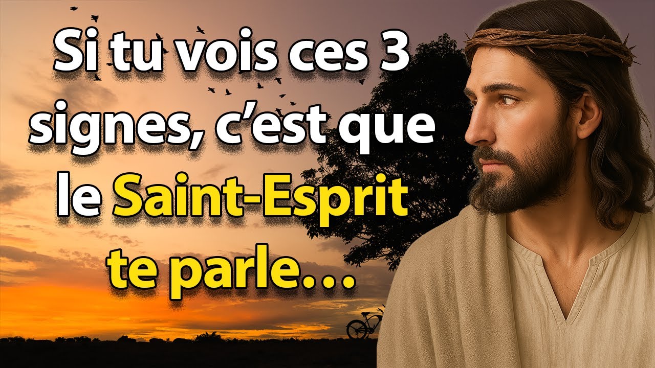 🔥 3 Signes clairs que LE SAINT-ESPRIT TE PARLE (mais que tu ignores peut-être)