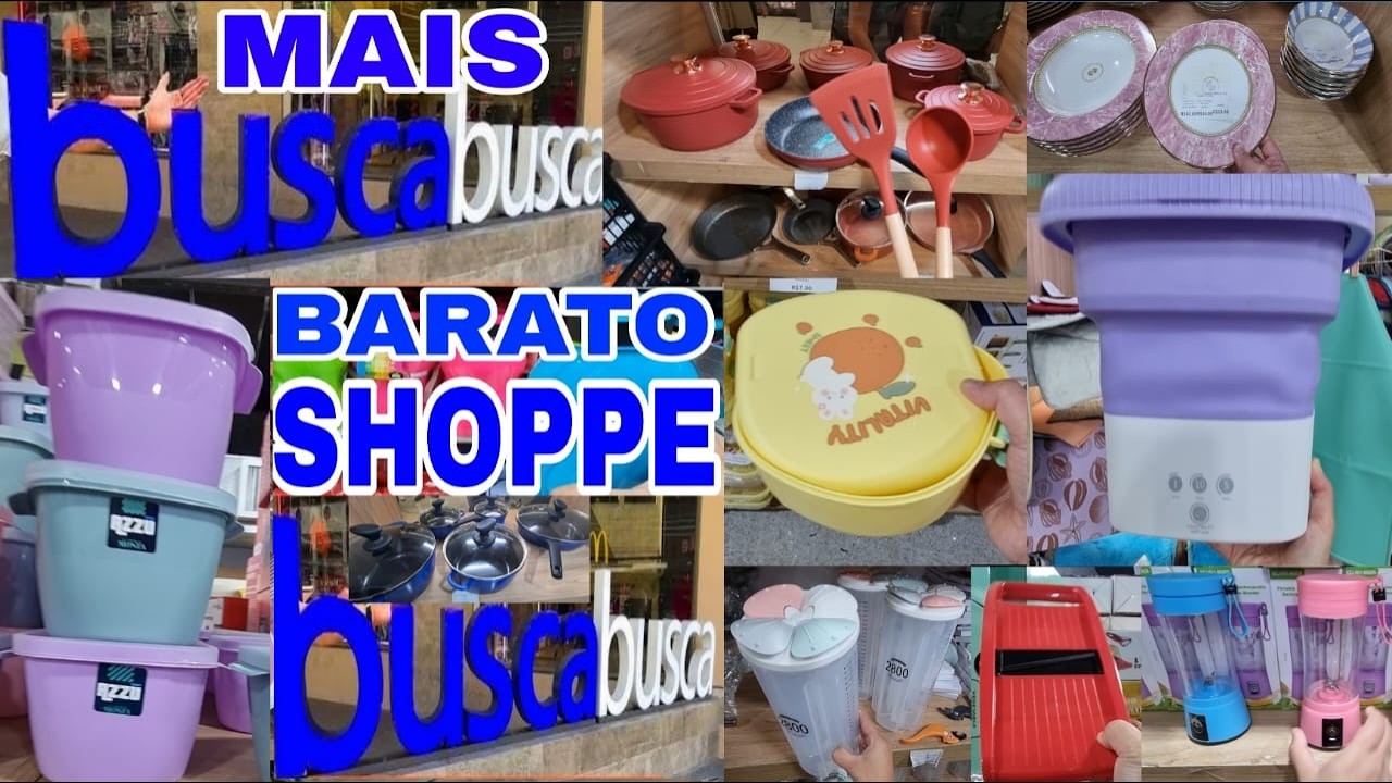 BUSCA BUSCA - ACHADINHOS PARA O LAR - PROMOÇÃO UTILIDADES PANELA E TOUR LOJA BUSCA BUSCA NO BRAS