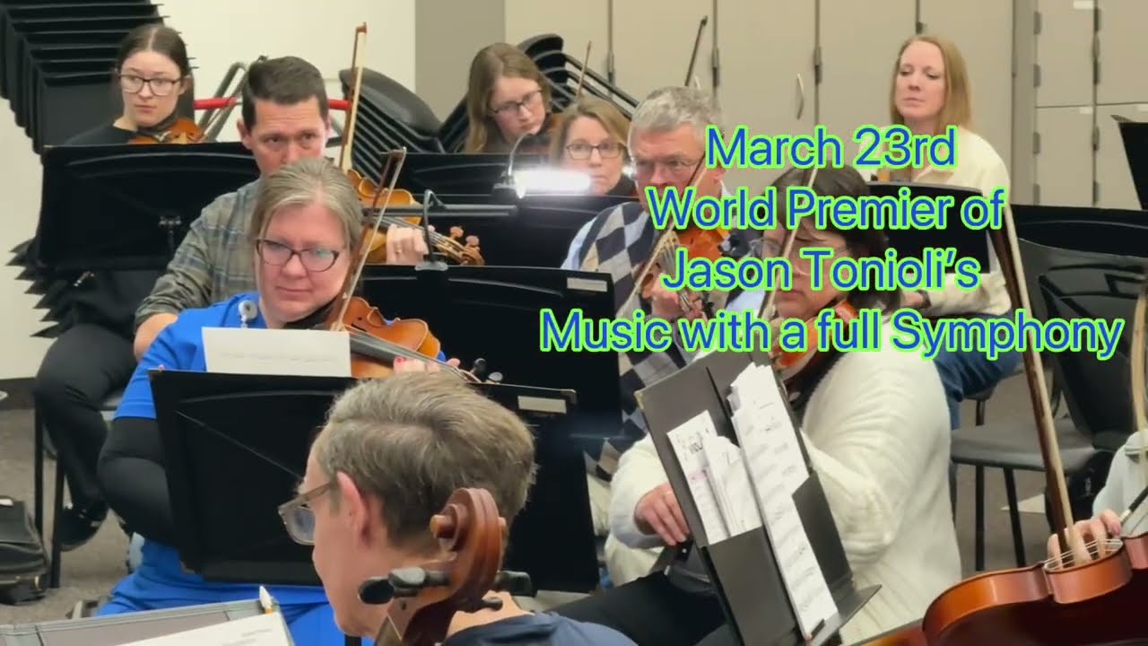 World Premiere Concert - 11 New Songs by Jason Tonioli | March 23, 2026