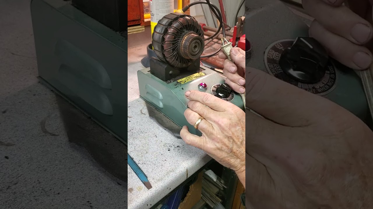Ford model A Powerhouse generator armature  testing