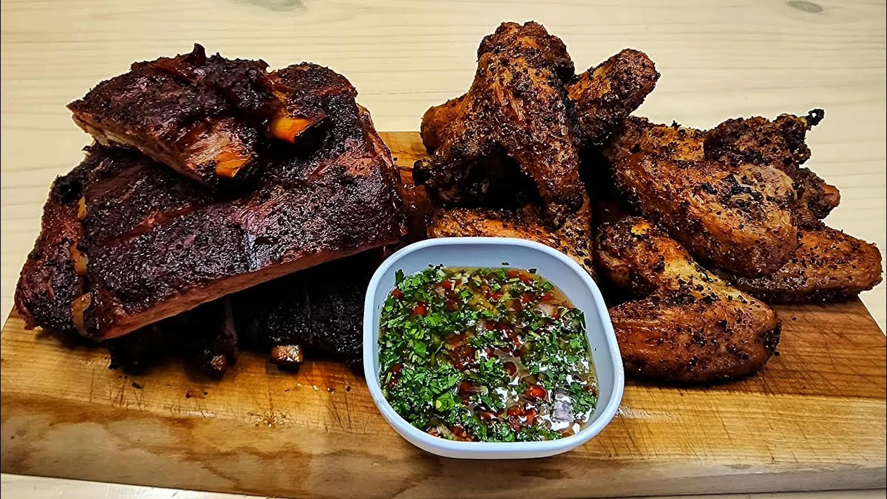 Chicken Wings and Pork Ribs Game Day Recipes
