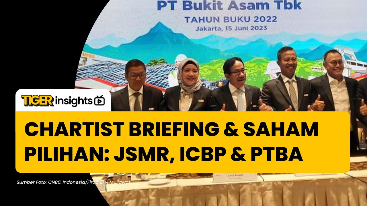Chartist Briefing, Pivot Date, Analisa Harga Emas dan Rekomendasi Saham: JSMR, ICBP & PTBA
