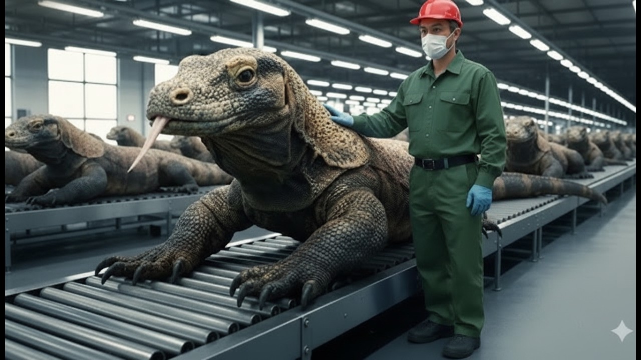 Inside the Komodo Leather Factory — How Premium Komodo Leather Becomes a Luxury Jacket