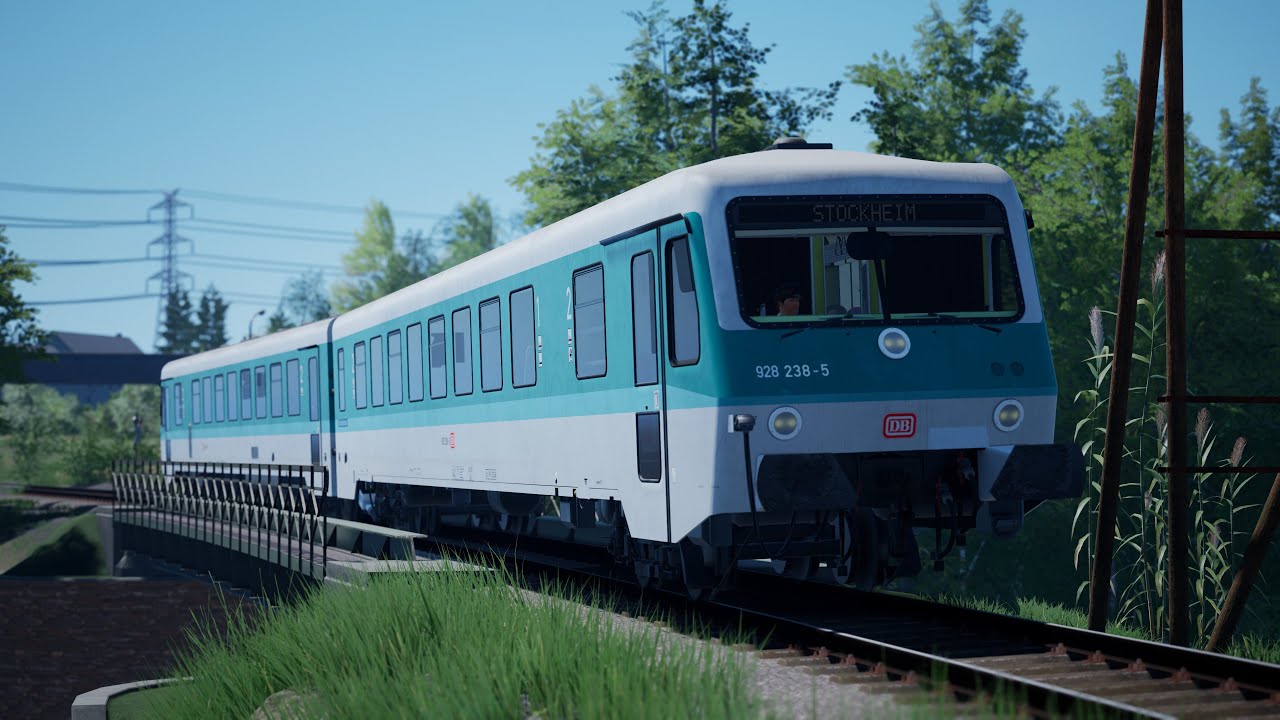 Train Sim World 6 | Niddertalbahn | RB (7066) Bad Vilbel - Stockheim (Oberhess) | 4K
