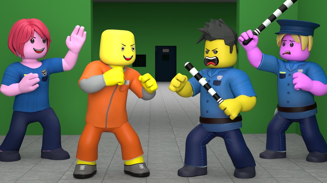 ROBLOX Brookhaven 🏡RP - FUNNY MOMENTS: Help Husband Escape Jail  (Roblox Animation)