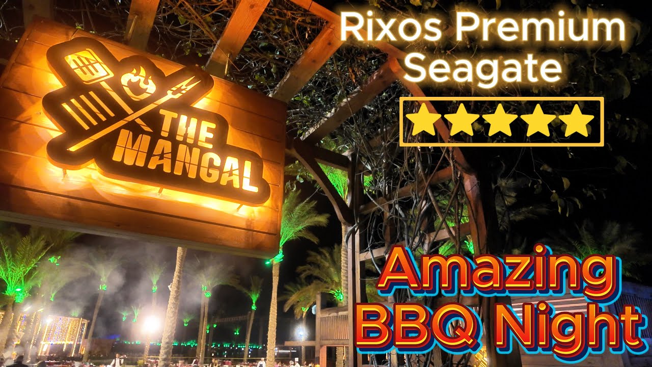 Luxury Beach BBQ at Rixos Premium Seagate