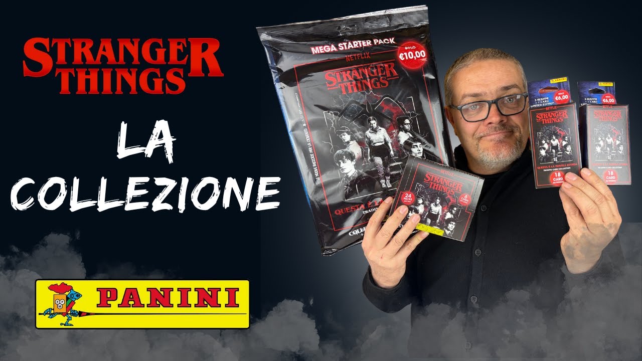MEGA UNBOXING Stranger Things PANINI 🧇 | Tutta la Collezione di Cards + Mostri RARI!
