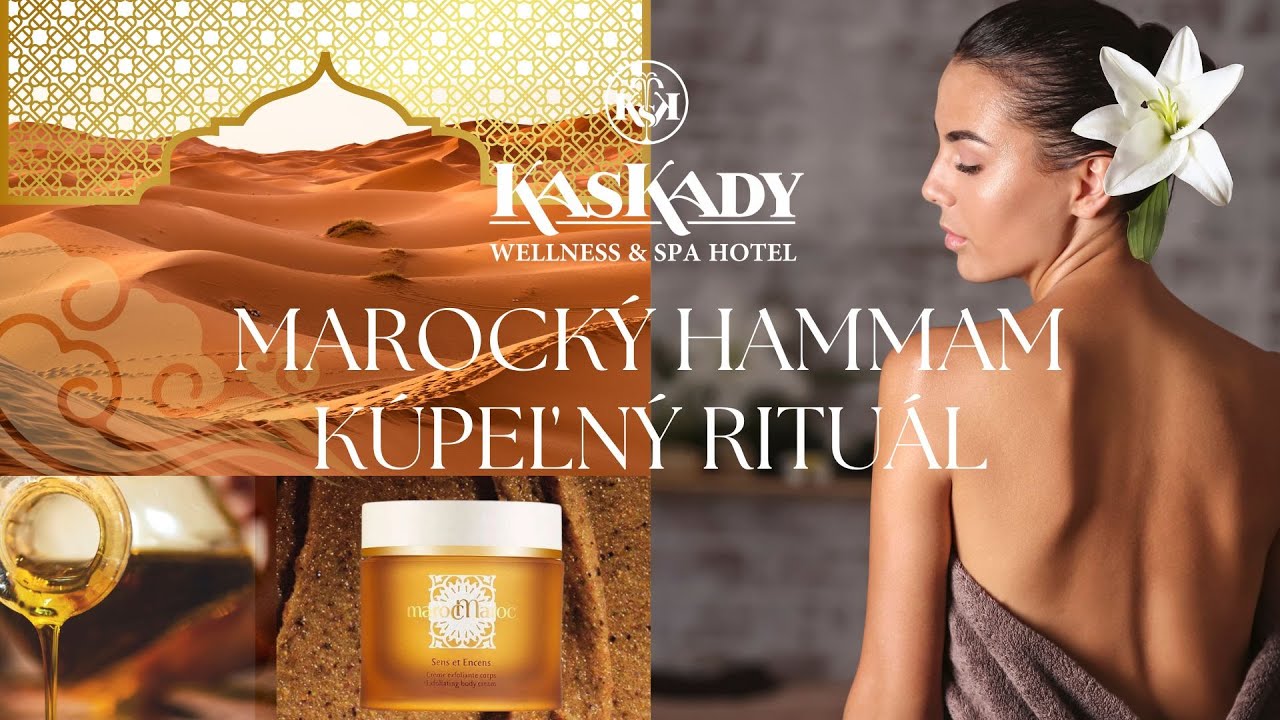 MAROCKÝ HAMMAM - KÚPEĽNÝ RITUÁL  | Wellness & Spa Hotel Kaskady