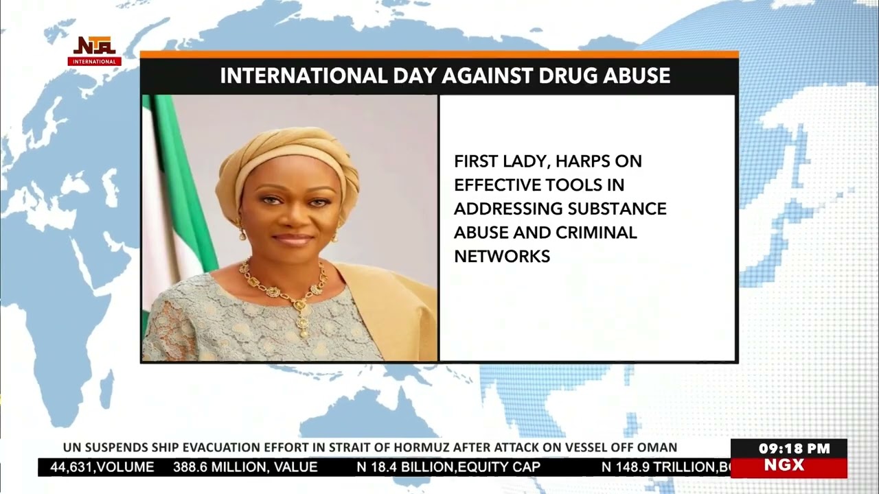 World Drug Day 2026: Oluremi Tinubu Champions Prevention