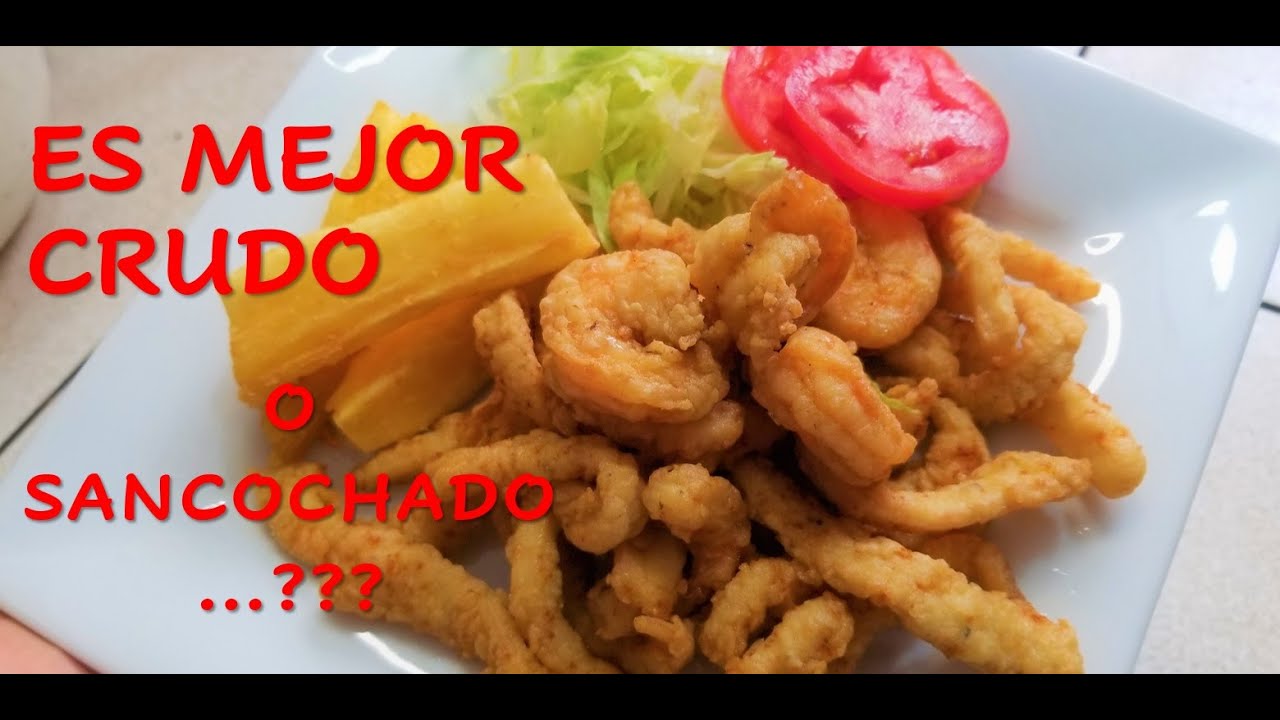 ЧИЧАРРОН ИЗ КАЛЬМАРОВ И КРЕВЕТОК (очень вкусно...)