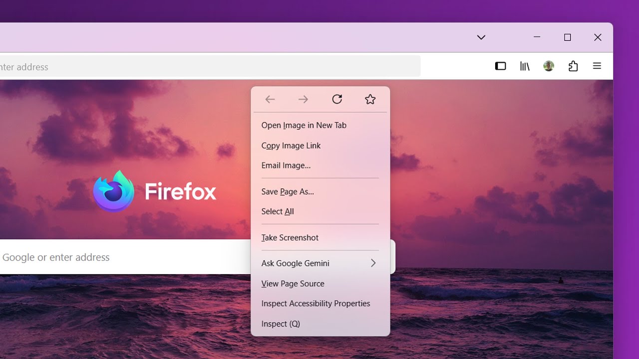 Firefox is Adding Mica Effect to Context Menus on Windows 11