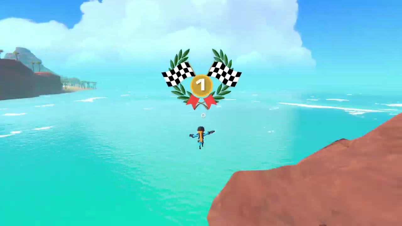 Trailmakers Race Island Canal (Go Kart League, Hinge Glitch, Plane) 3.85s (WR)