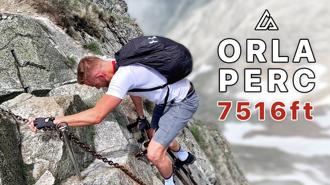 Most Dangerous Hiking Trail in Tatra Mountains - Orla Perc | #mountains #climbing