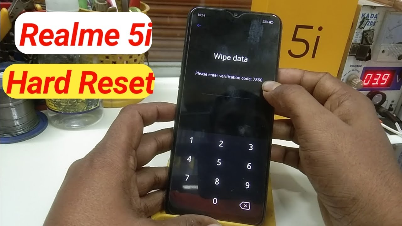 Realme 5/5i/5s/5 Pro Hard Reset, Forgot Password, PIN, Pattern Unlock