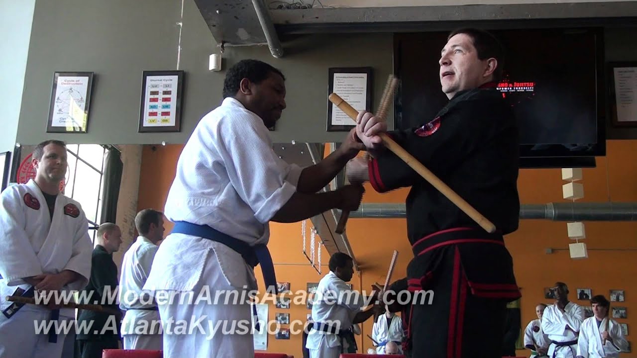 Modern Arnis Academy - (Clip 1) Ken Smith teaching at Atlanta Kyusho and Jujitsu