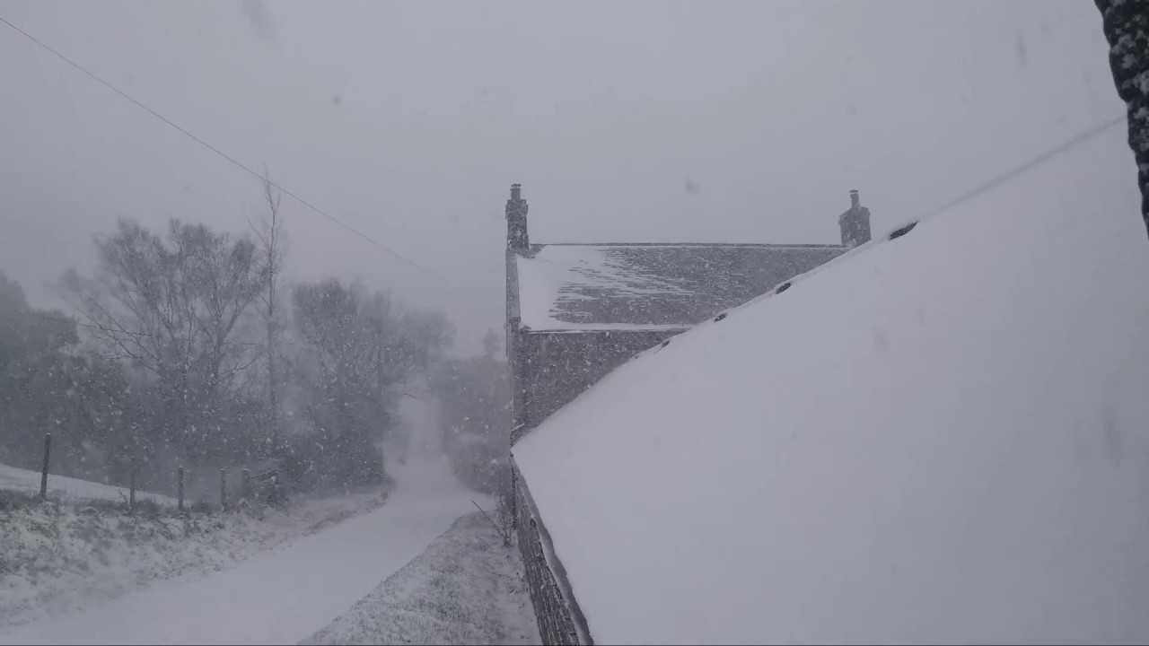 Westerdale heavy snow 30th November 2017