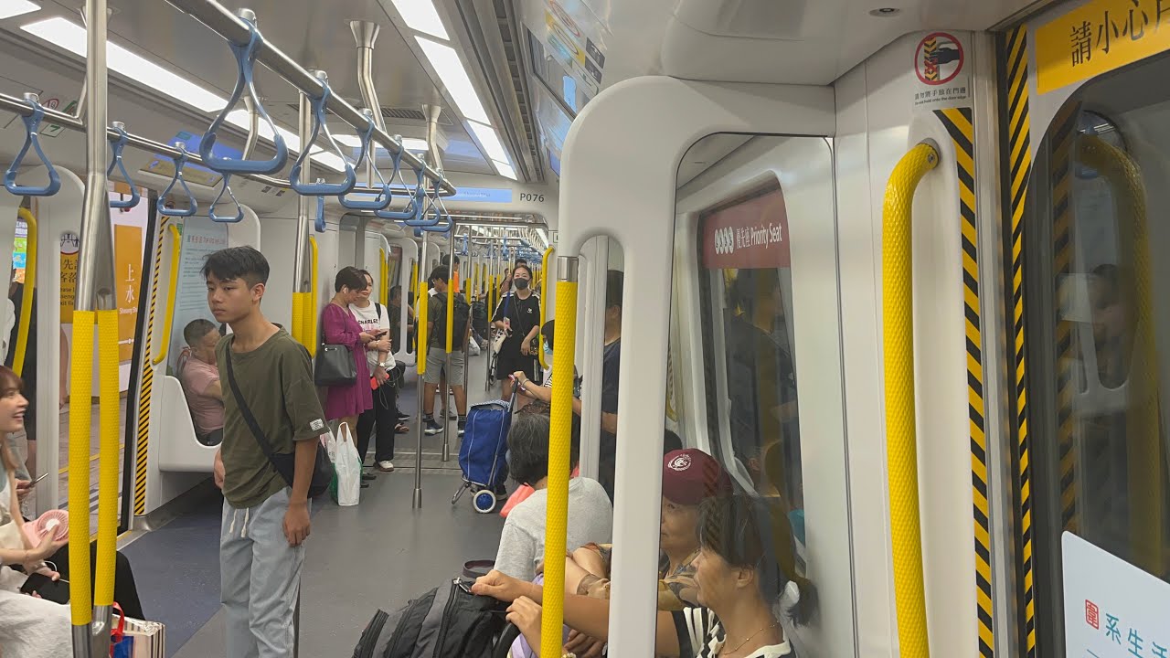 [圍方藝術廣告列車] 東鐵線 R Train D076/D078 上水￼-落馬洲￼