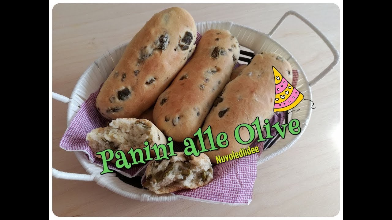 Ricetta: Panini alle Olive. Morbidissimi e deliziosi.