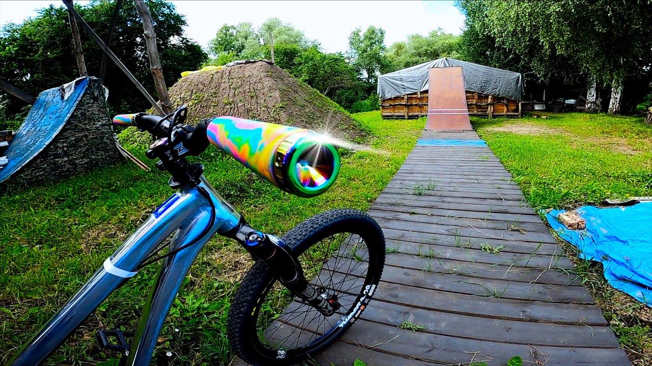 Обновил свой мтб новыми Бмх деталями от Armourbikes
