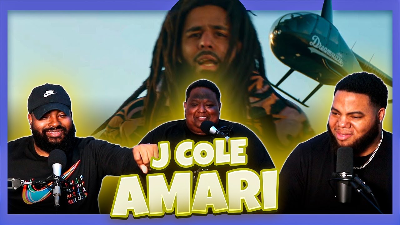 J. Cole - a m a r i (Official Music Video) (Reaction)