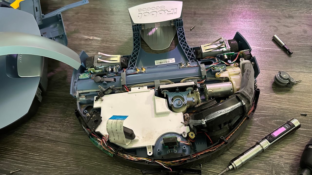 iRobot Scooba teardown