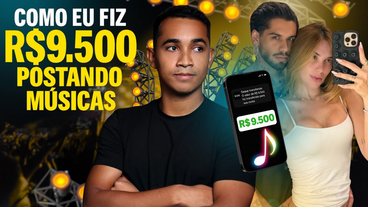 Virginia Fonseca e Zé felipe: Como Ganhar R$300/dia postando musicas de famosos (Passo a Passo)