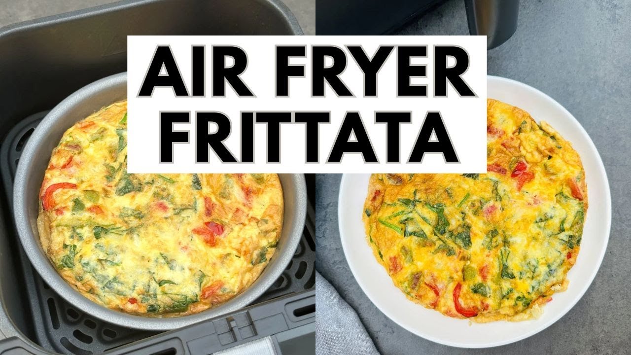 Air Fryer Frittata - A Quick and Easy Air Fryer Recipe