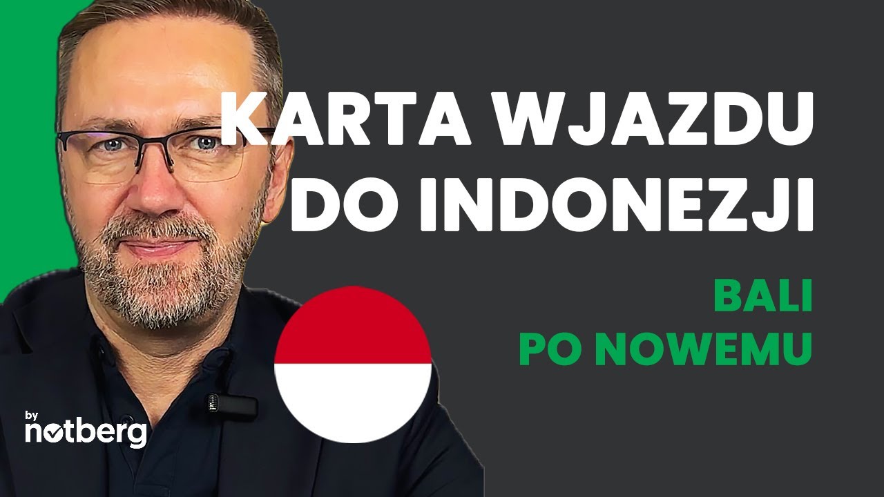Wiza do Indonezji to ZA MAŁO? Nowa karta wjazdowa na BALI w 2025!