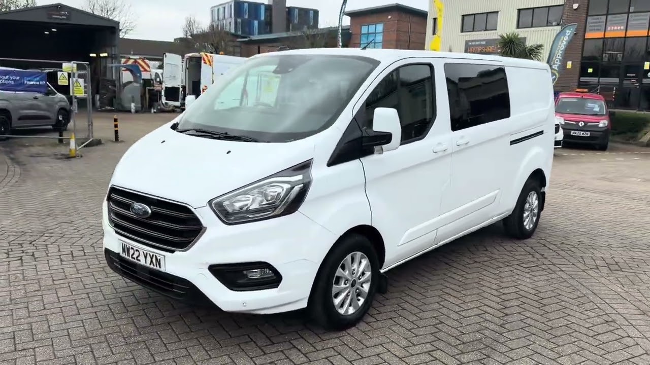 Ford Custom crew cab sold by Hampshire vans Ltd 