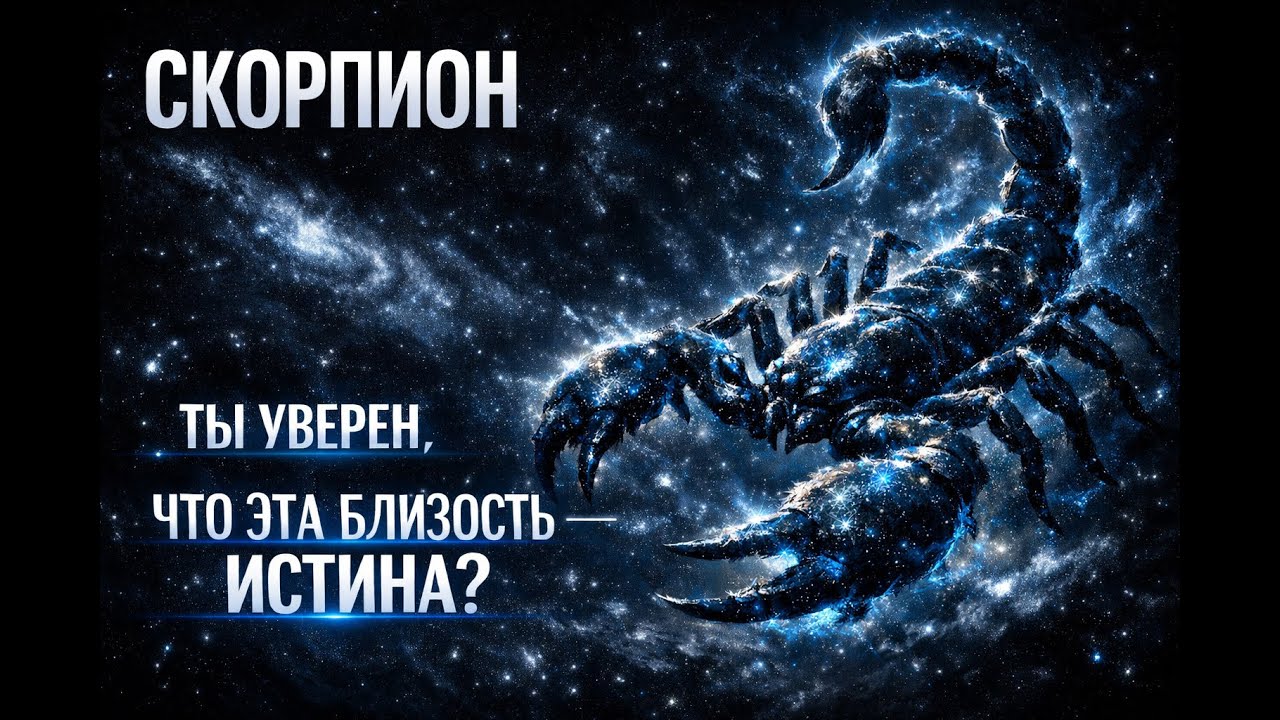 СКОРПИОН: ТЫ УВЕРЕН, ЧТО ЭТА БЛИЗОСТЬ — ИСТИНА?
