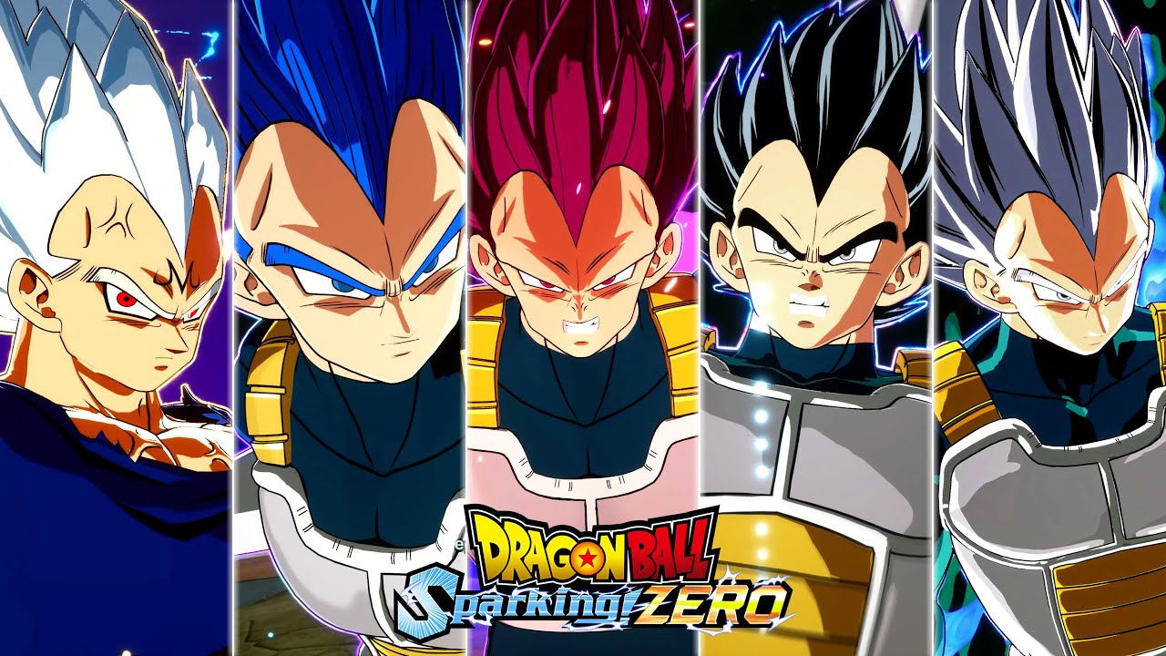 Новые трансформации и суператаки Веджеты — DRAGON BALL: Sparking! ZERO Mods