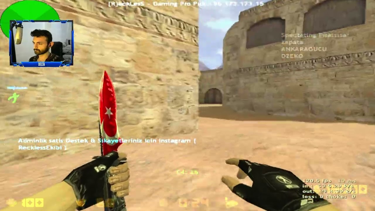 AGRESİF OYNUYORUZ AMA BENDE AGRESİFİM xD - CS 1.6 Public