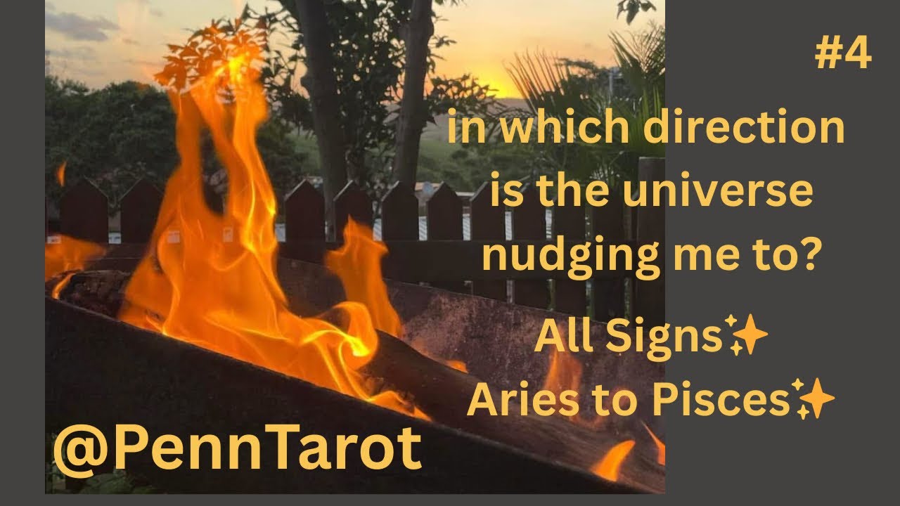 All Signs- What direction is the universe nudging you towards?