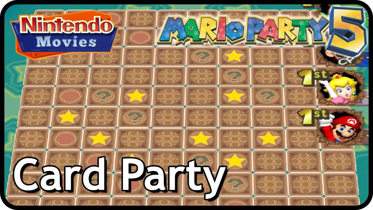 Mario Party 5 - Card Party (Multiplayer)
