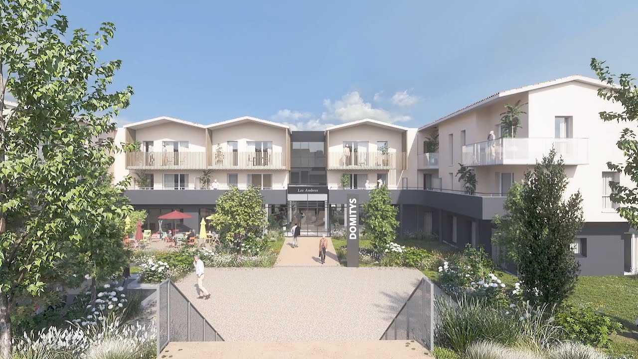 R&eacute;sidence les Ambres - Cognac | AEGIDE DOMITYS &copy;spectrum #film3d #render #archviz