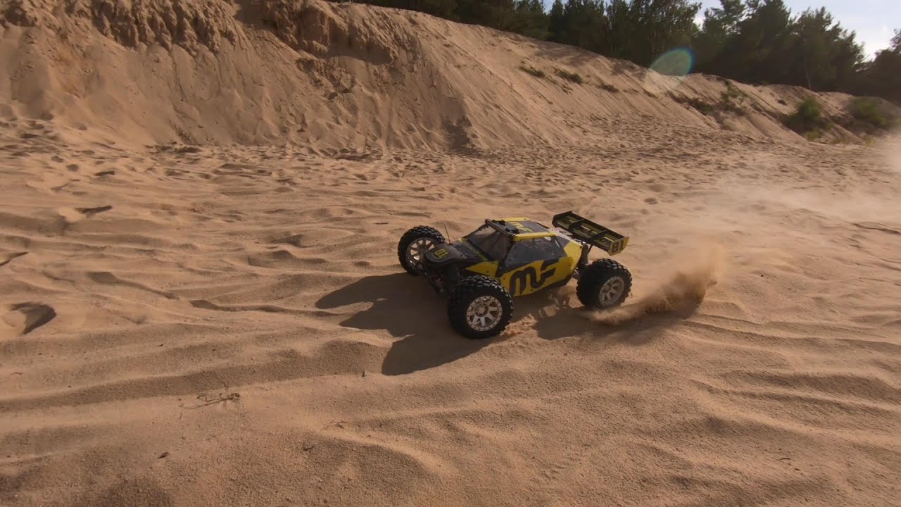 MY SON DRIVING the 12S MONSTER LOSI DBXL-E 2.0