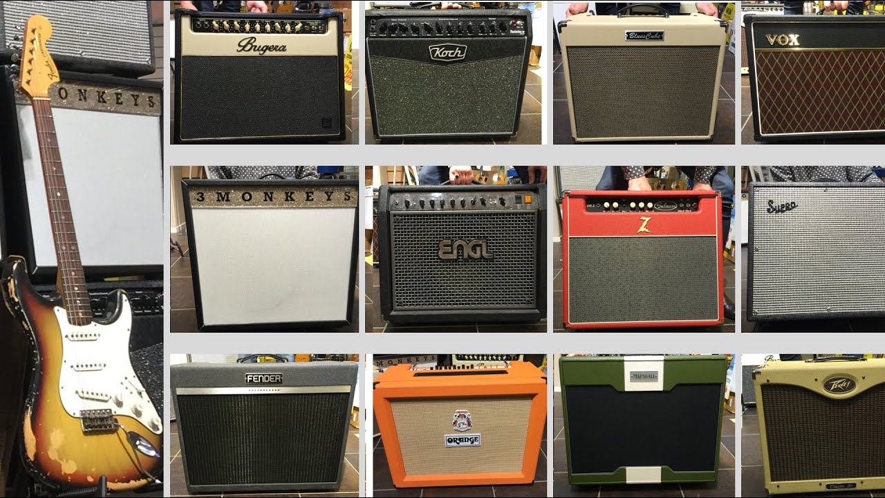 Guitar Combo Bonanza - all CRANKED with 1969 STRAT