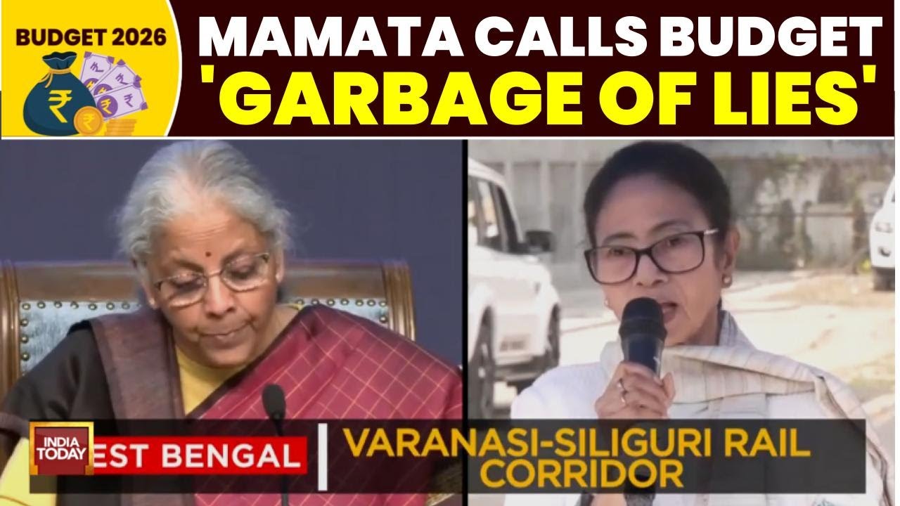 Mamata Banerjee Slamming 'Humpty-Dumpty' Budget As 'Garbage Of Lies' | India Today News