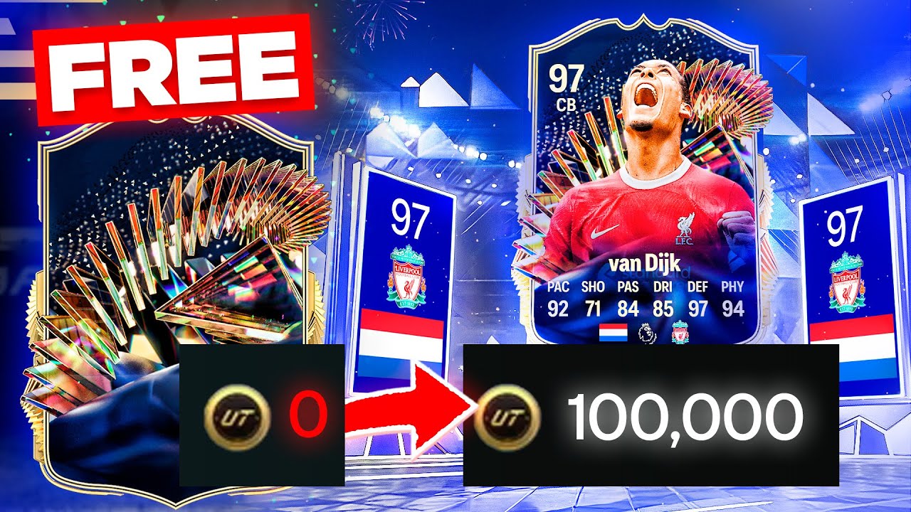 How to get 100,000 Coins for Free in EA FC 24!