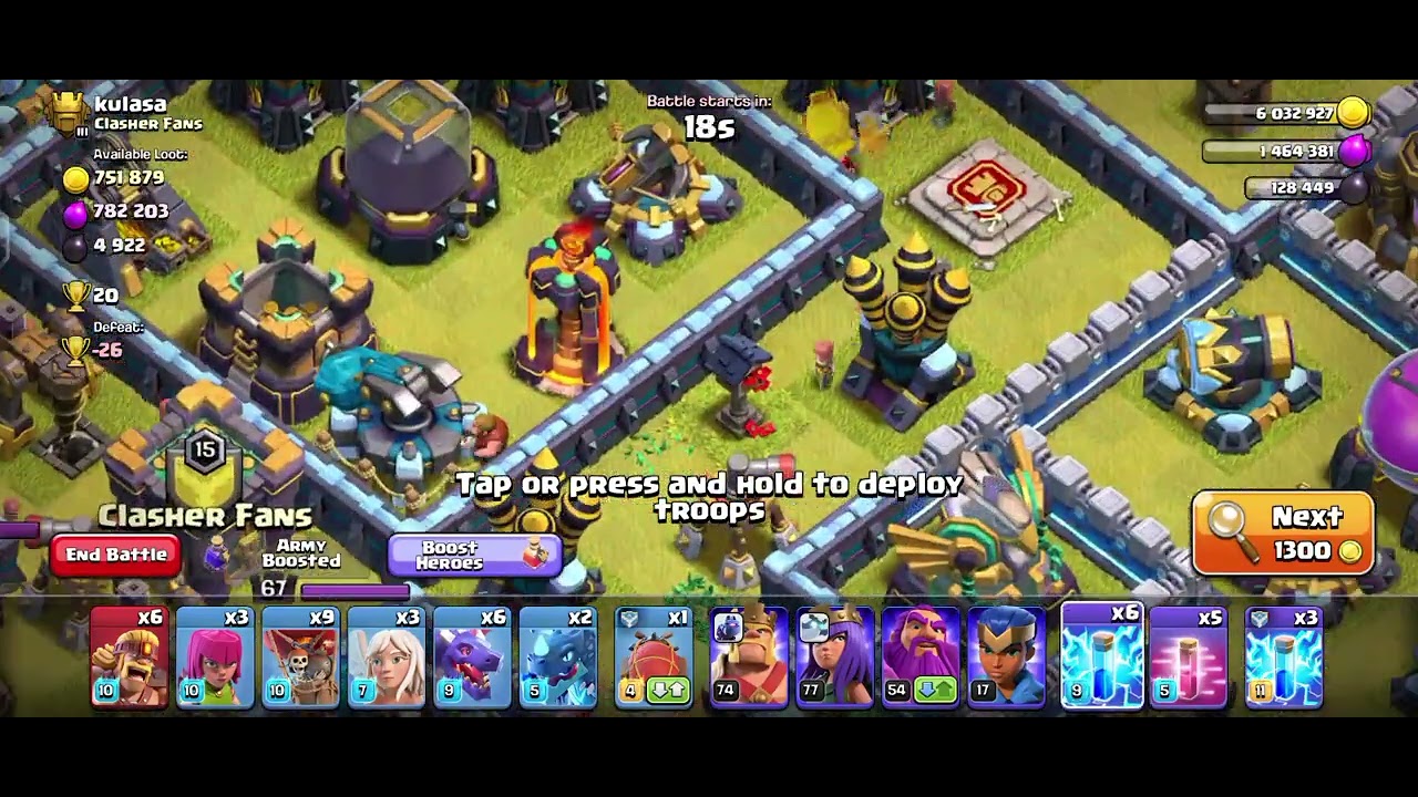 earn a star in 5x multiplayer battles using a super barbarian