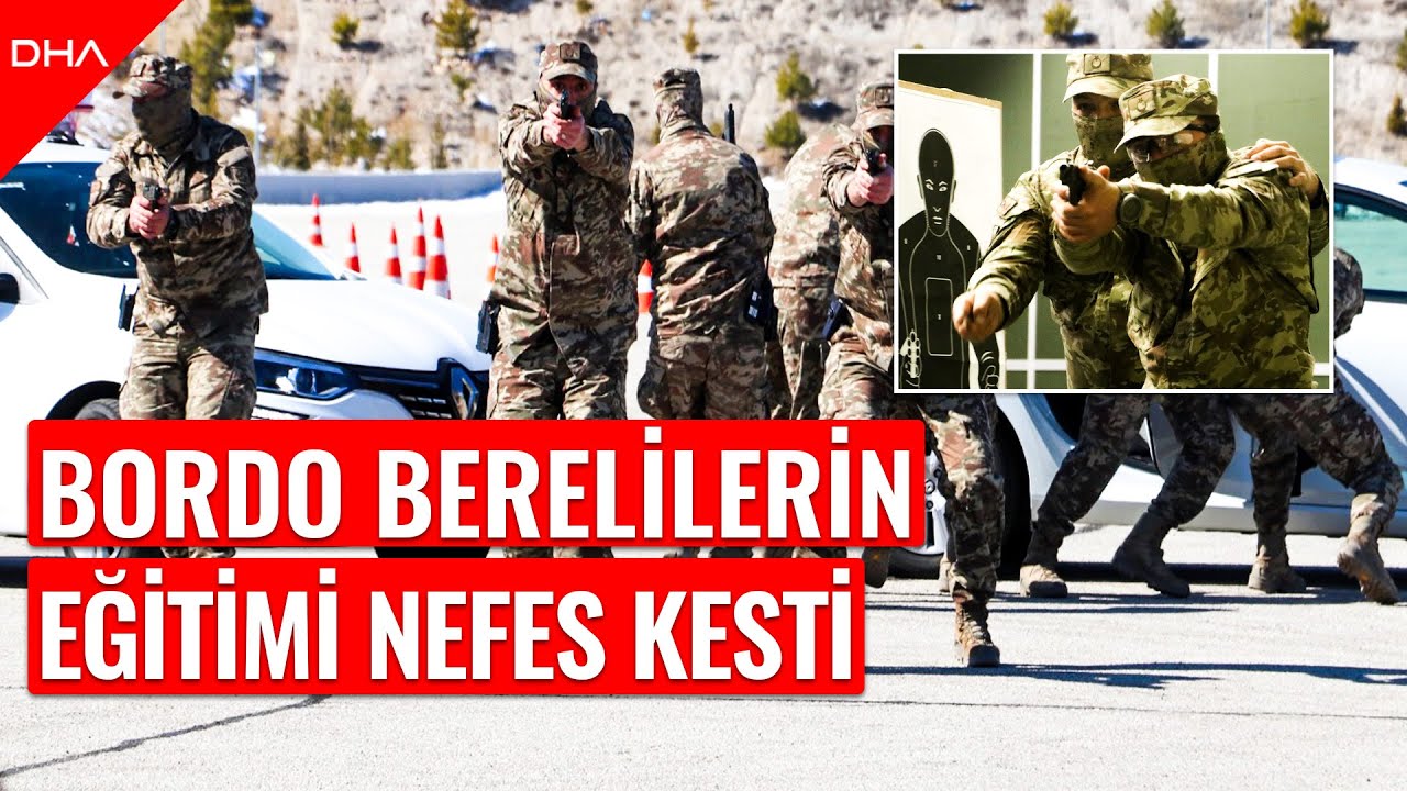 Bordo berelilere 'koruma' eğitimi: Özel Kuvvetler Komutanlığı, kapılarını DHA'ya açtı