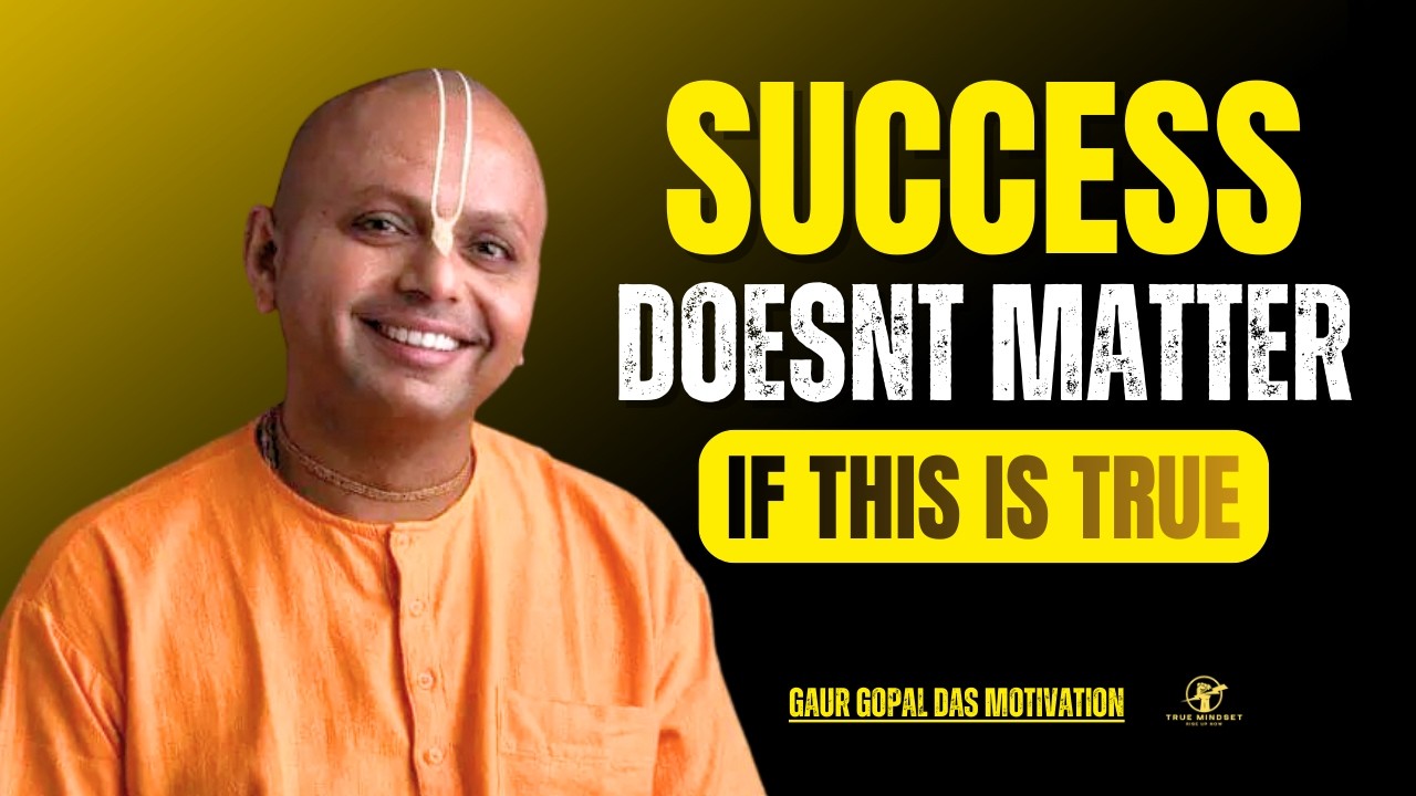 No Success Matters If Your Body Is Weak | Gaur Gopal Das Motivation